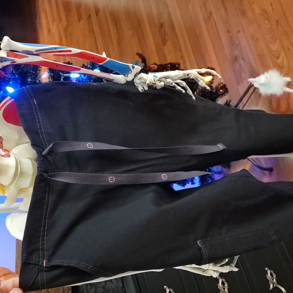 Wonder Wink Black Scrub Pants Medium